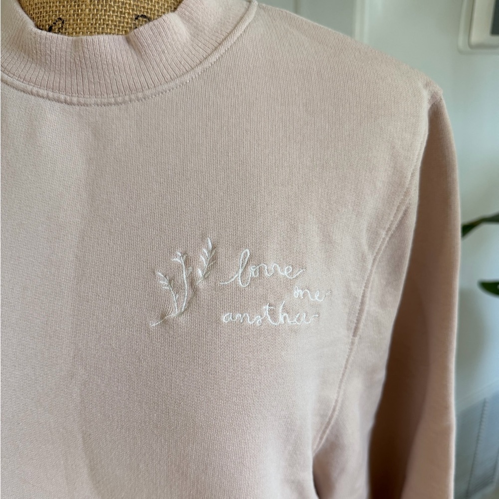 Kristin Made ‘Love One Another’ Sweatshirt size S/M - Picture 4 of 7